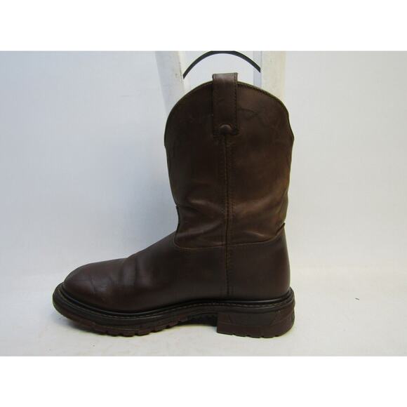 Rocky Mens Size 10.5 M Brown Leather Cowboy Western Boots main image 10